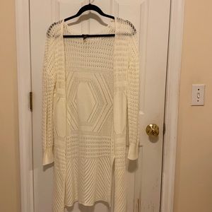 Beige / off white cardigan